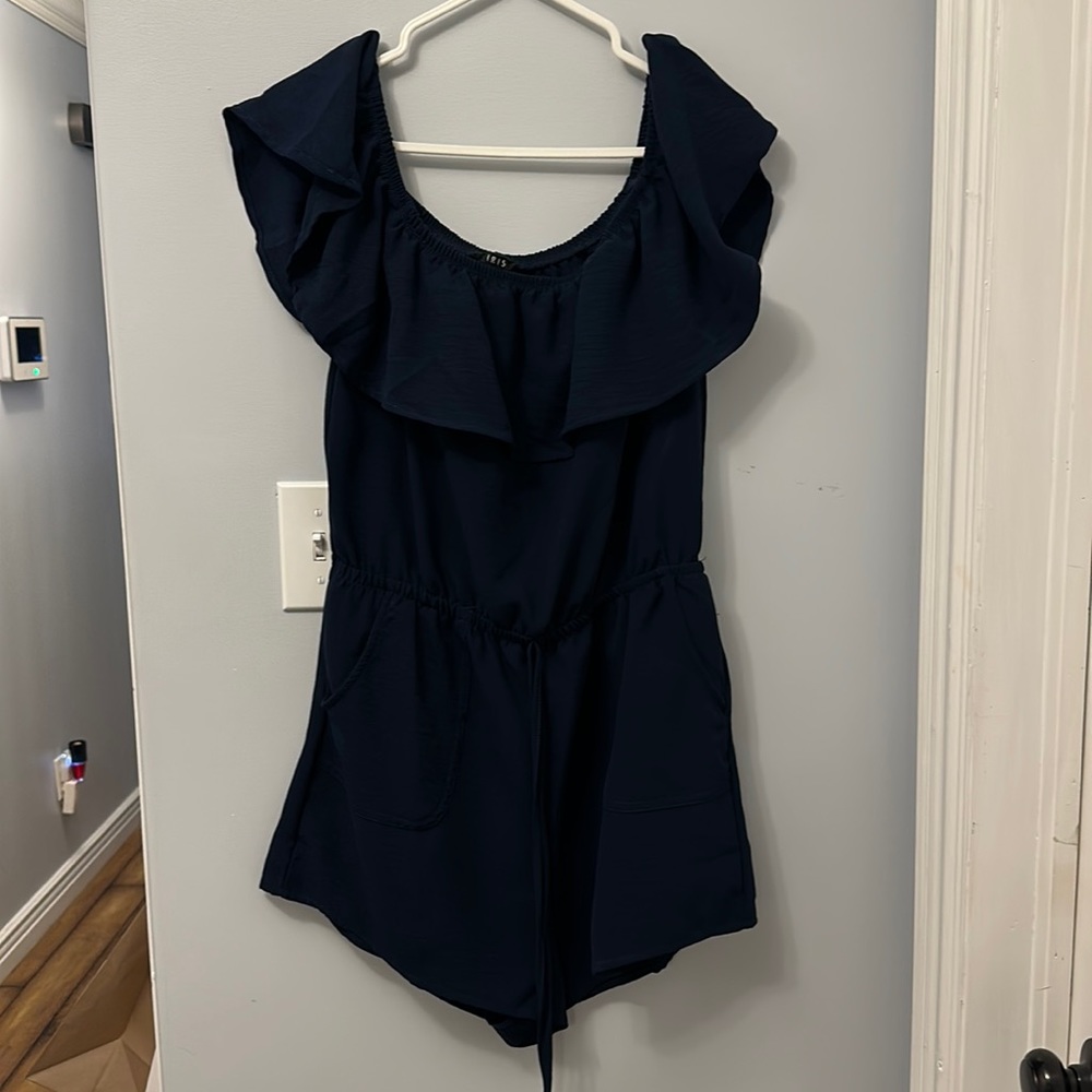Iris Tie Waist Romper